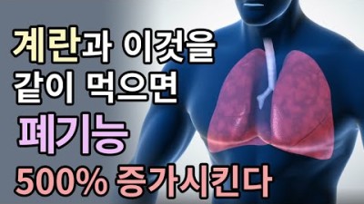 계란과  함께 먹으면 폐기능, 항암효과 높이는 카로티노이드 흡수율을 500% 증가 시키는 음식